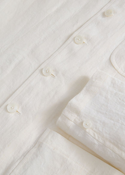 Paul Stuart Everyday | Linen Stand Collar Jacket