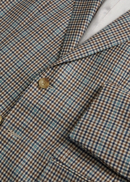 Paul Stuart Hot Sale | Cashmere & Silk Plaid Jacket