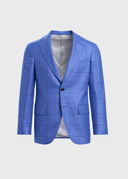 Paul Stuart Smart Buy | Silk & Cashmere Deco Windowpane Jacket