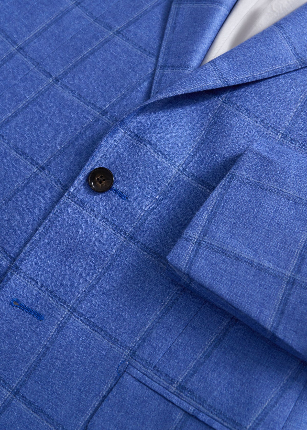 Paul Stuart Smart Buy | Silk & Cashmere Deco Windowpane Jacket