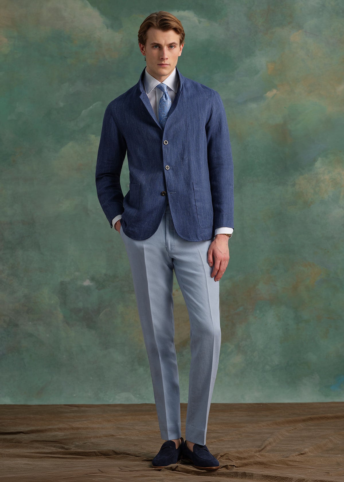 Paul Stuart Hot Sale | Stand-Collar Summer Jacket