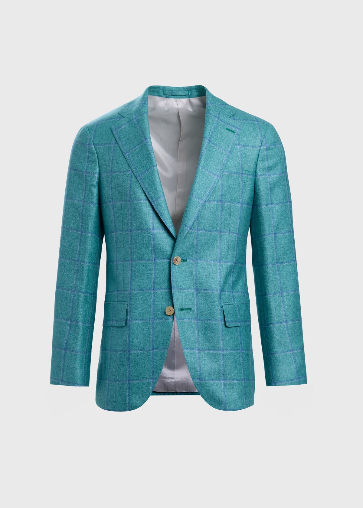 Paul Stuart Best Price | Silk & Cashmere Deco Windowpane Jacket