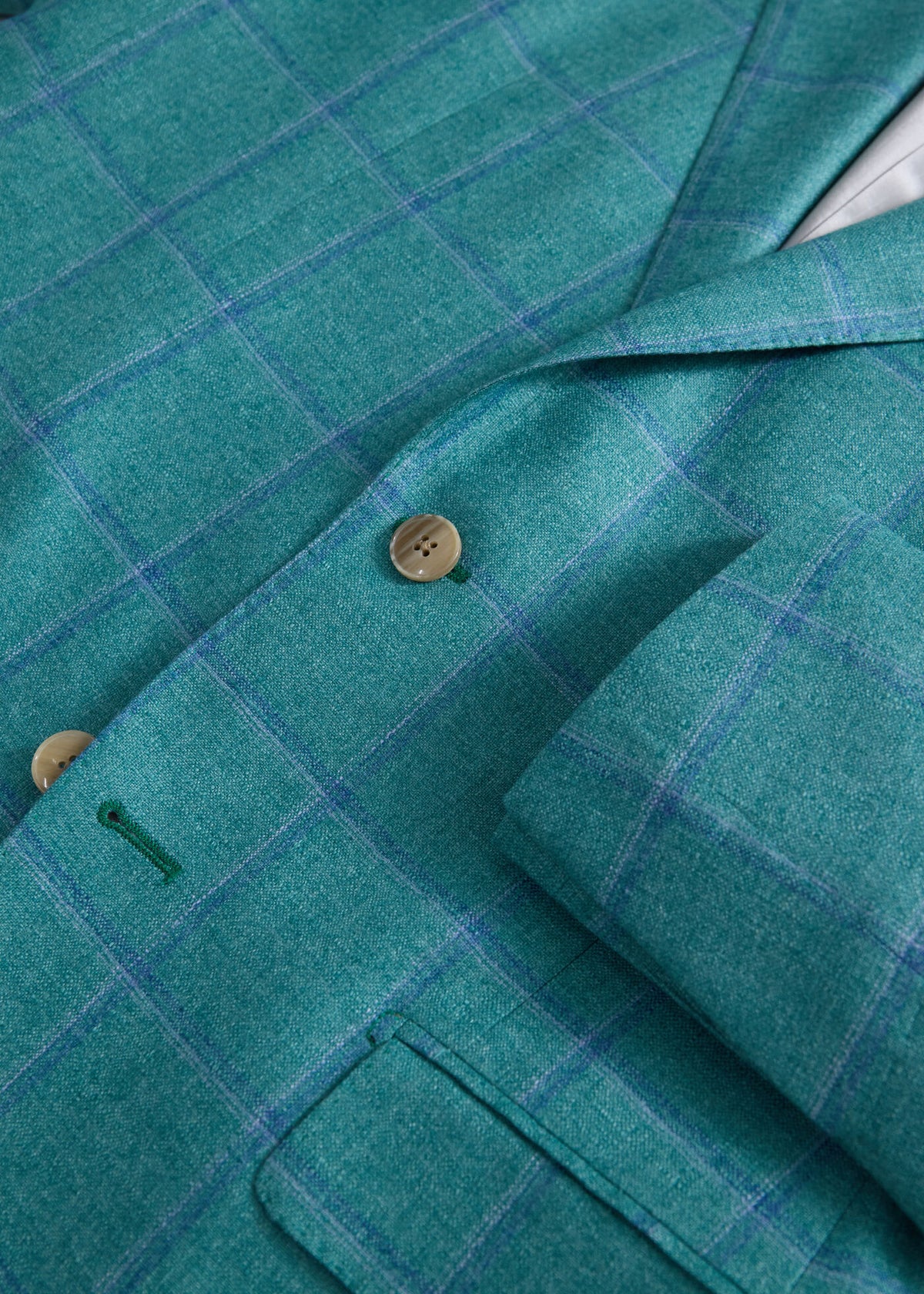Paul Stuart Best Price | Silk & Cashmere Deco Windowpane Jacket