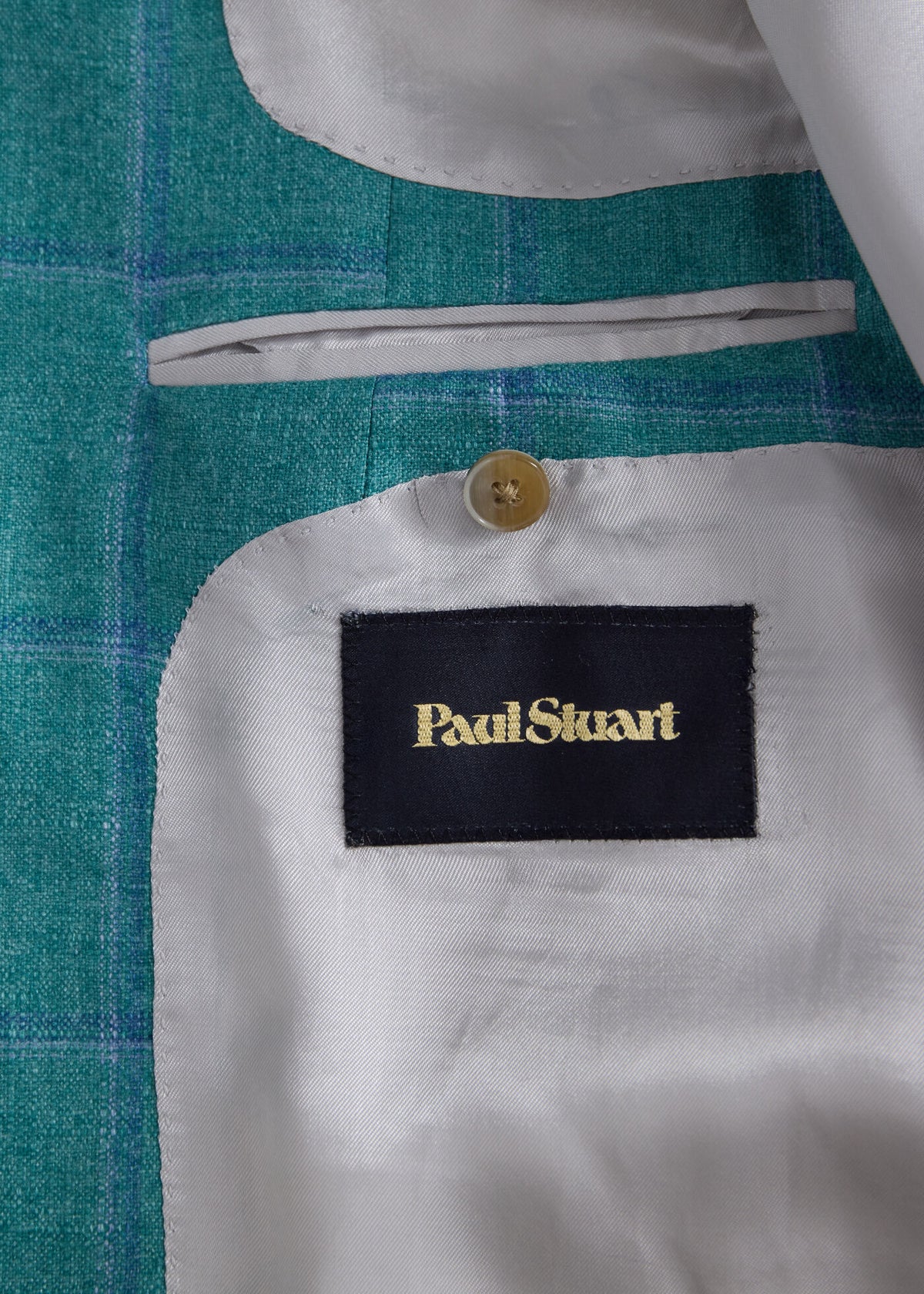 Paul Stuart Best Price | Silk & Cashmere Deco Windowpane Jacket