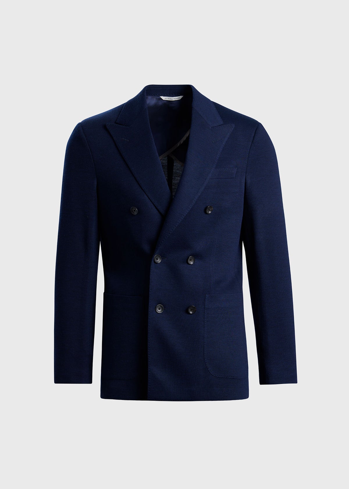 Paul Stuart Customer Favorite | Double-Breasted Wool Knit Blazer