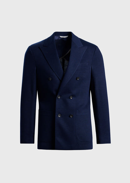 Paul Stuart Customer Favorite | Double-Breasted Wool Knit Blazer