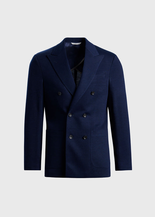 Paul Stuart Customer Favorite | Double-Breasted Wool Knit Blazer