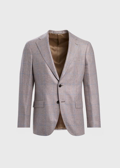 Paul Stuart Essential | Silk Windowpane Summer Jacket