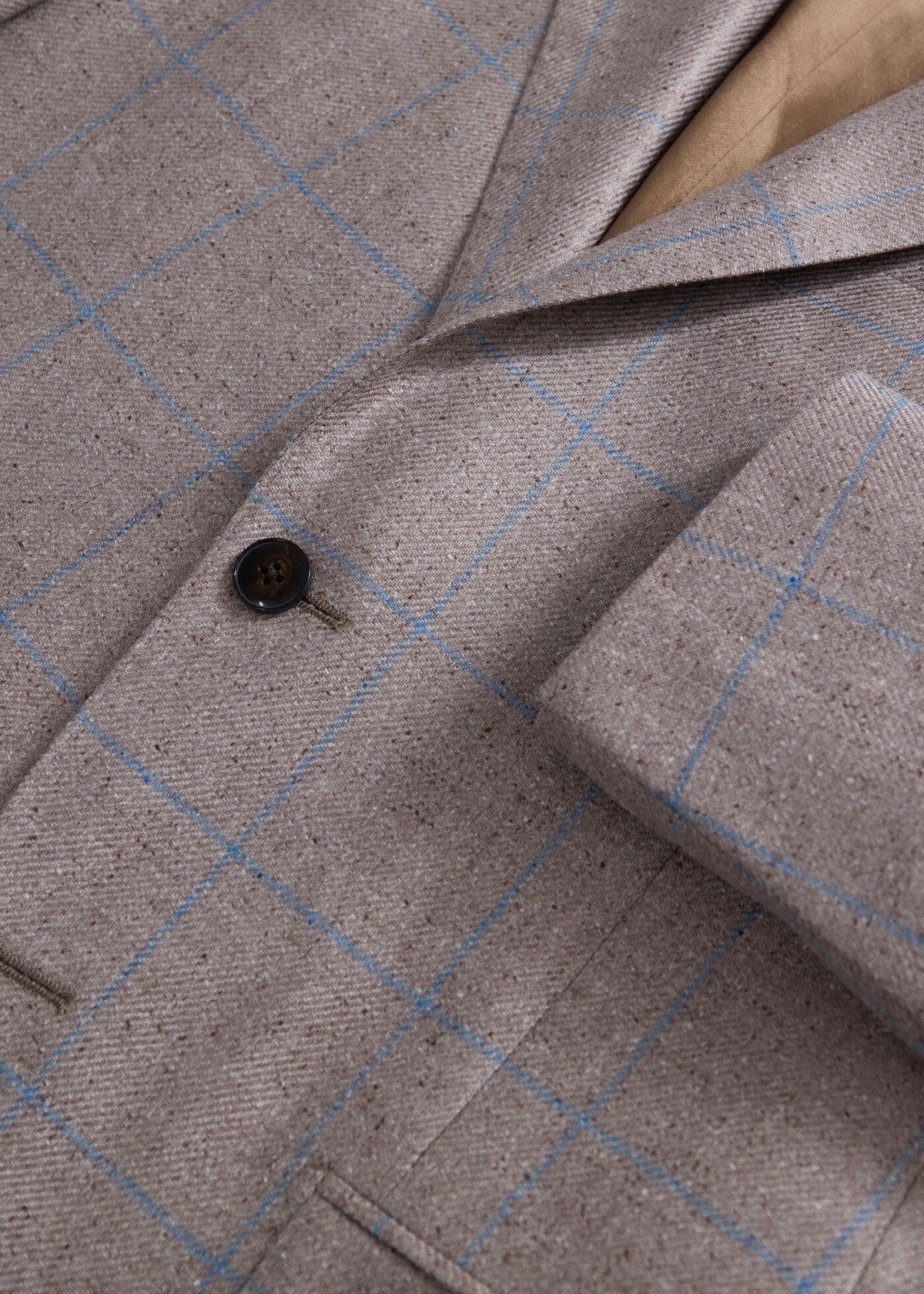 Paul Stuart Essential | Silk Windowpane Summer Jacket