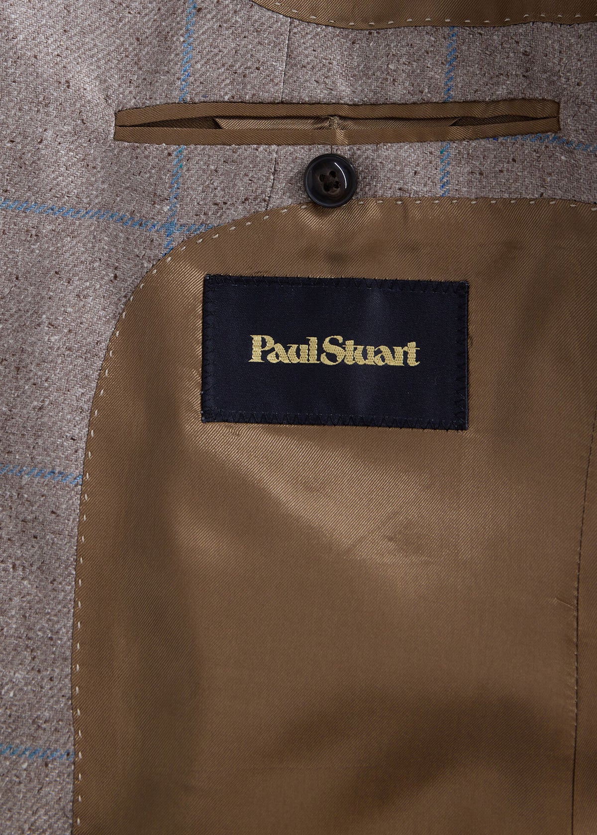 Paul Stuart Essential | Silk Windowpane Summer Jacket