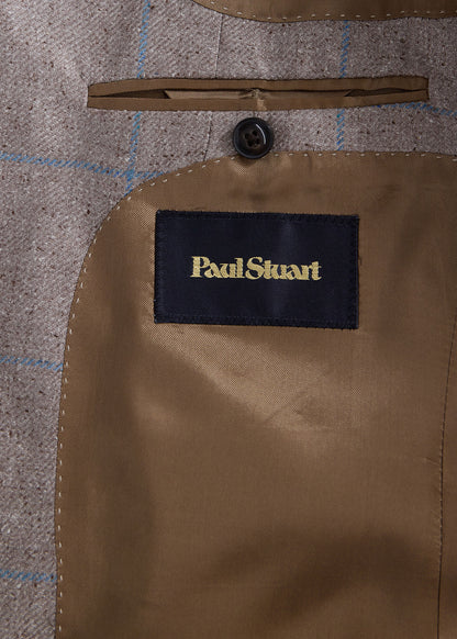Paul Stuart Essential | Silk Windowpane Summer Jacket