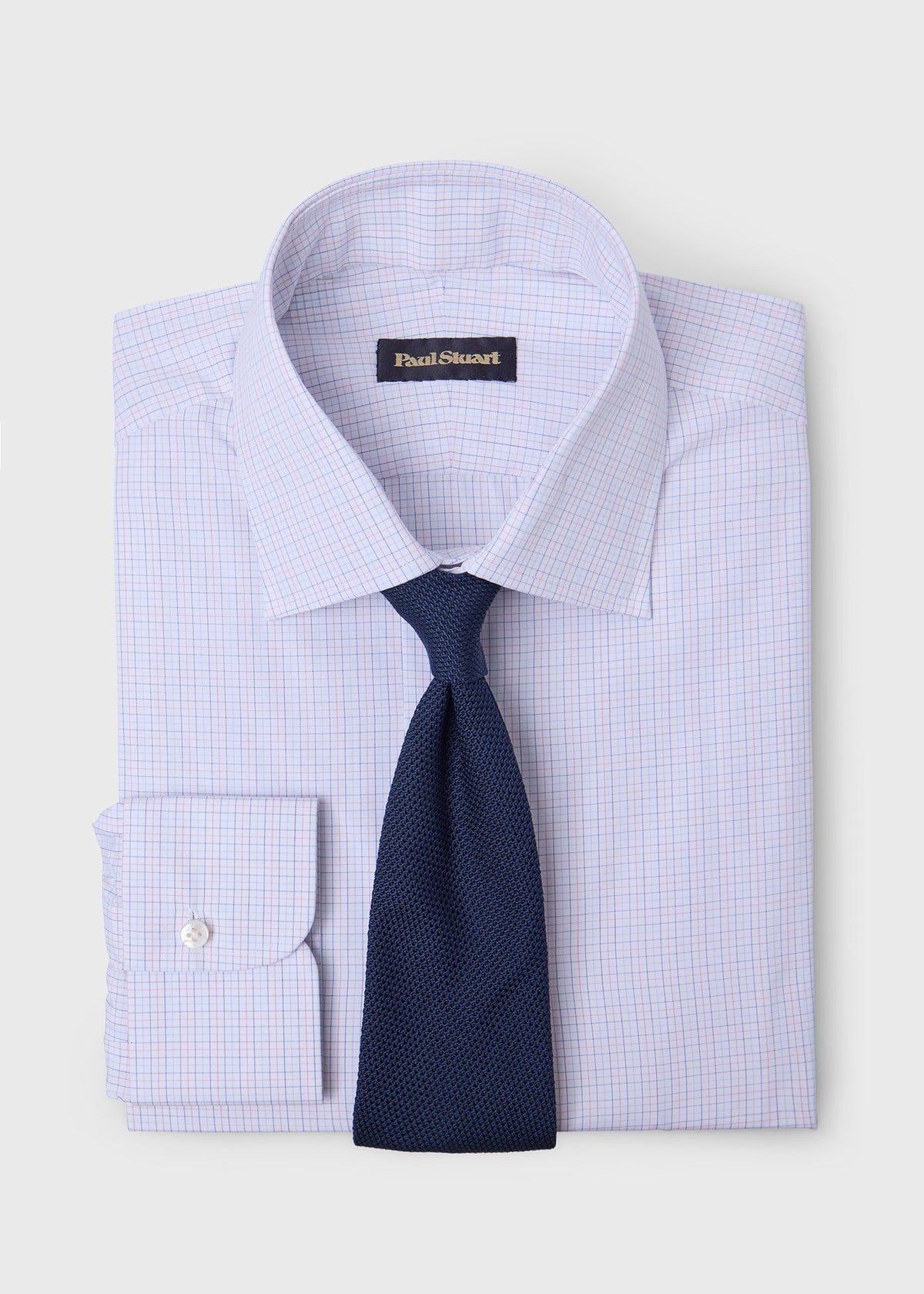 Paul Stuart Value | Handmade Spread Collar Dress Shirt