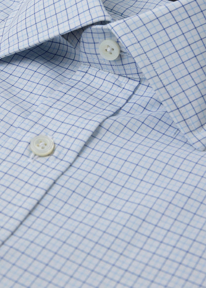 Paul Stuart Premium | Tattersall Spread Collar Dress Shirt