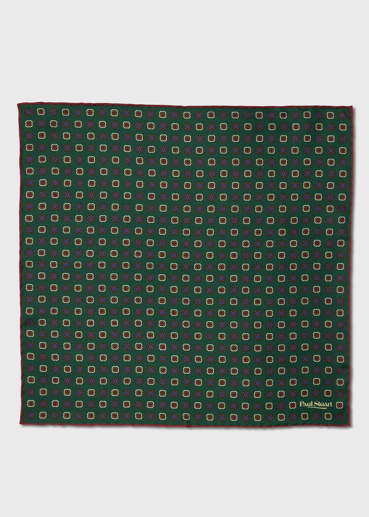 Paul Stuart Sale | Medallion Silk Pocket Square