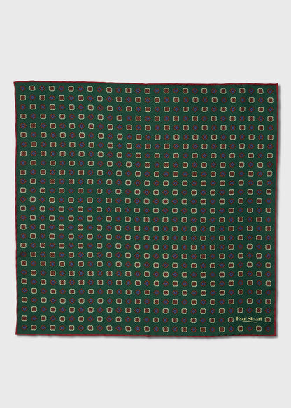 Paul Stuart Sale | Medallion Silk Pocket Square