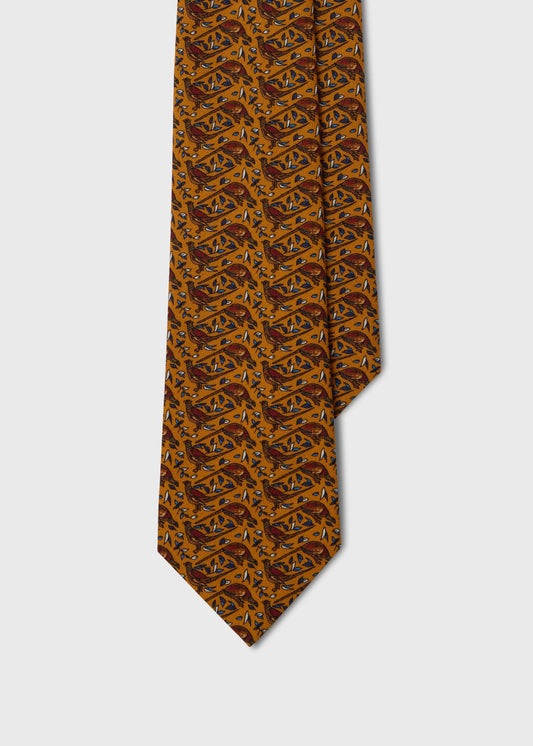 Paul Stuart Sale | Pheasant Wool & Silk Tie