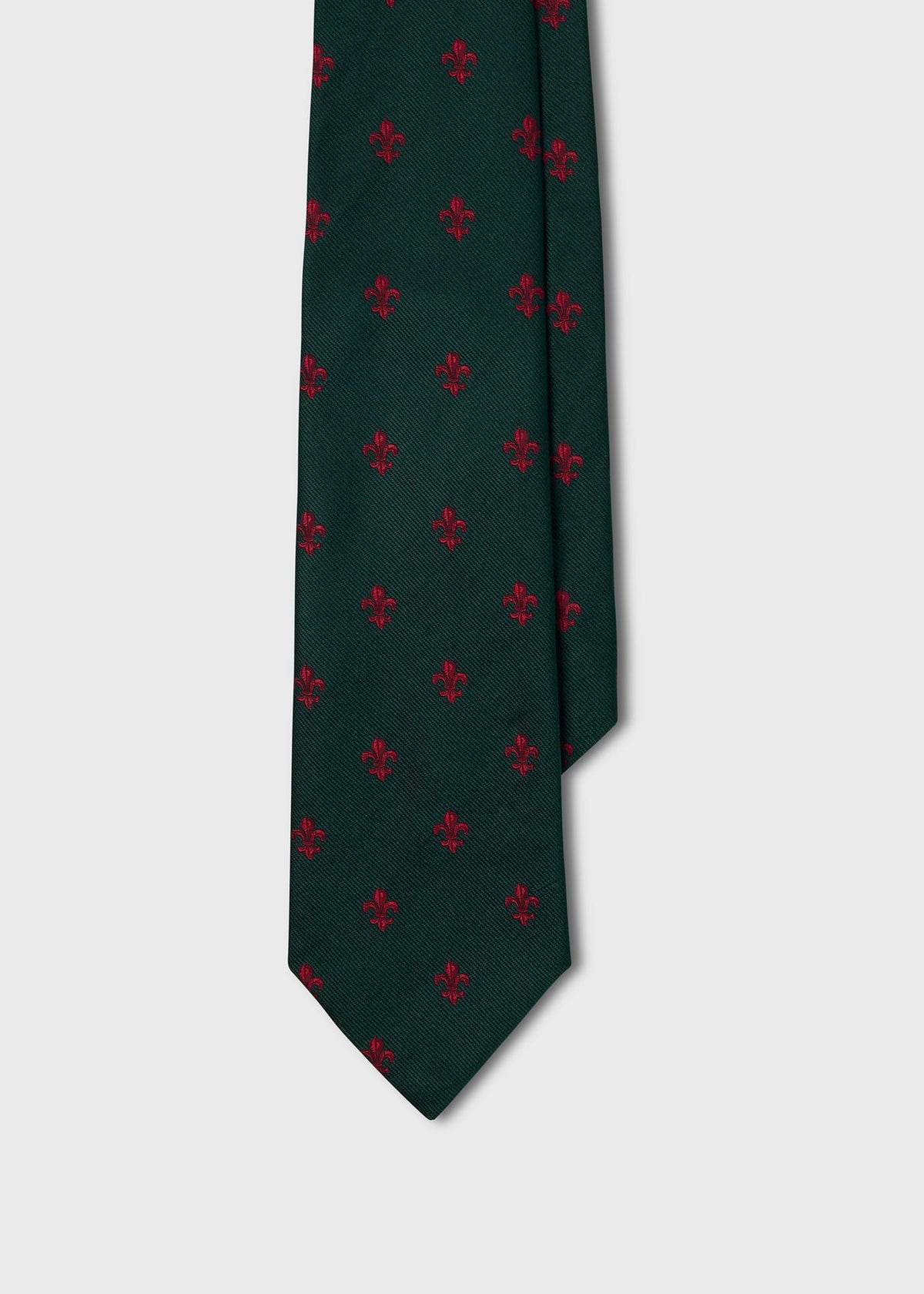 Paul Stuart Discount | Fleur-de-Lis Silk Tie