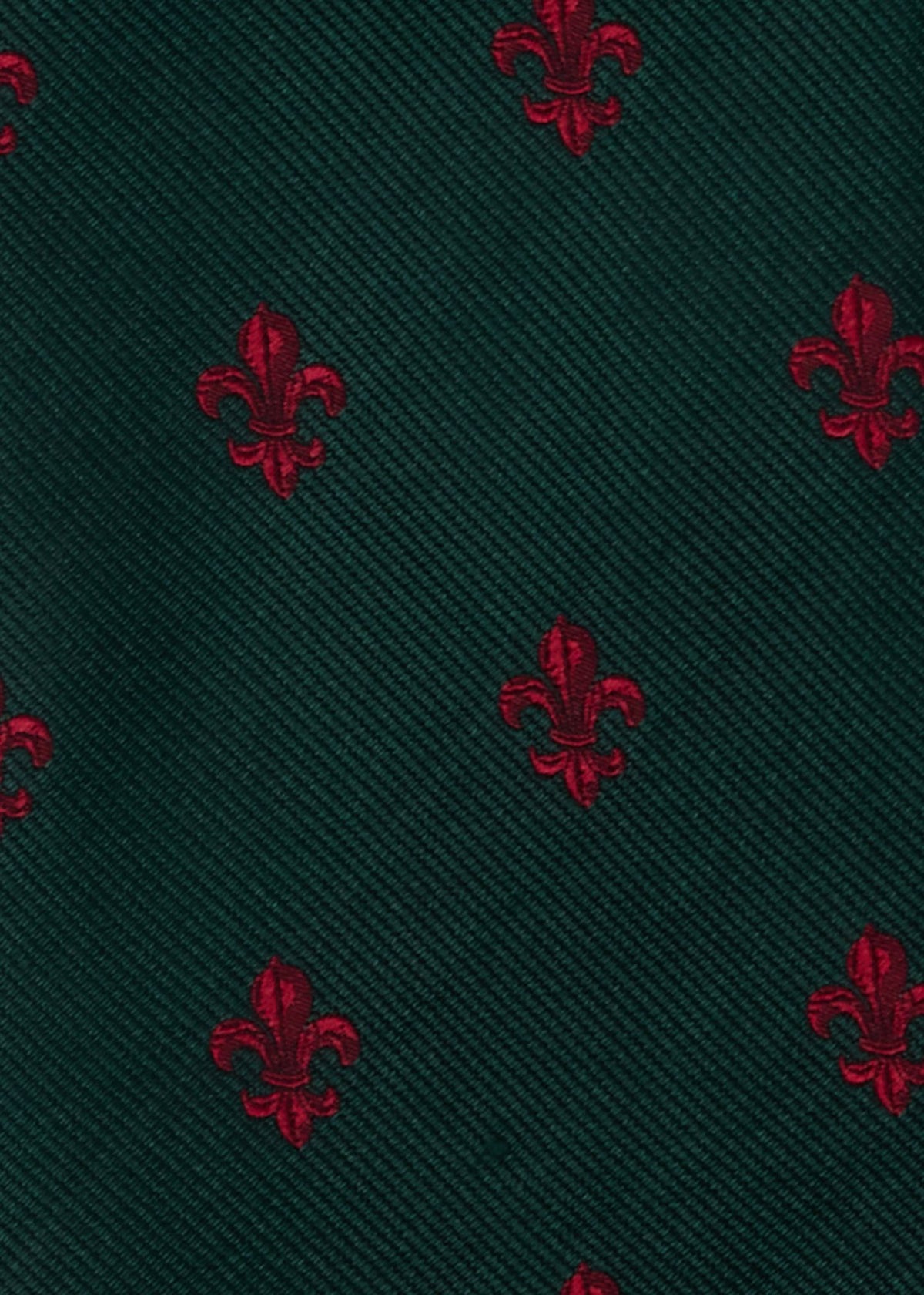 Paul Stuart Discount | Fleur-de-Lis Silk Tie
