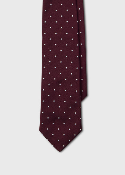 Paul Stuart Special Offer | Polka Dot Silk Tie