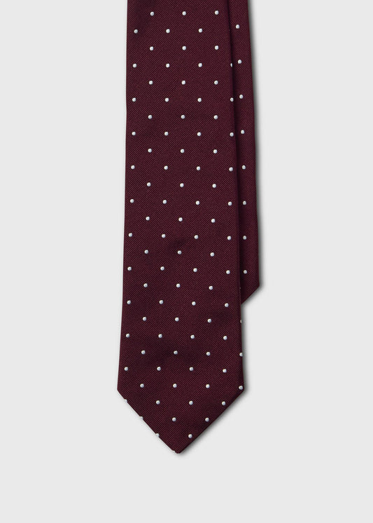 Paul Stuart Special Offer | Polka Dot Silk Tie