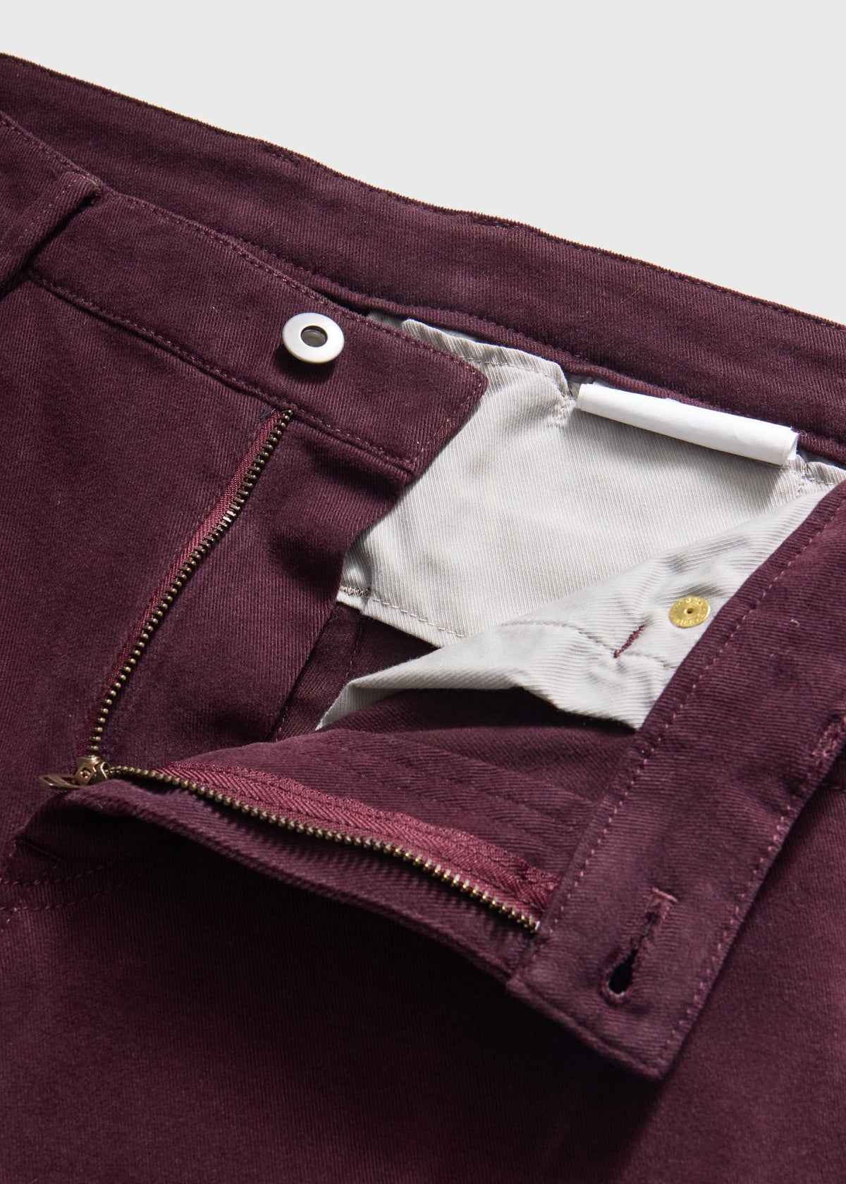 Paul Stuart Signature | Brushed Twill Five Pocket Pant