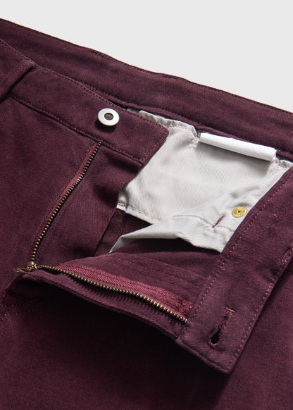 Paul Stuart Signature | Brushed Twill Five Pocket Pant