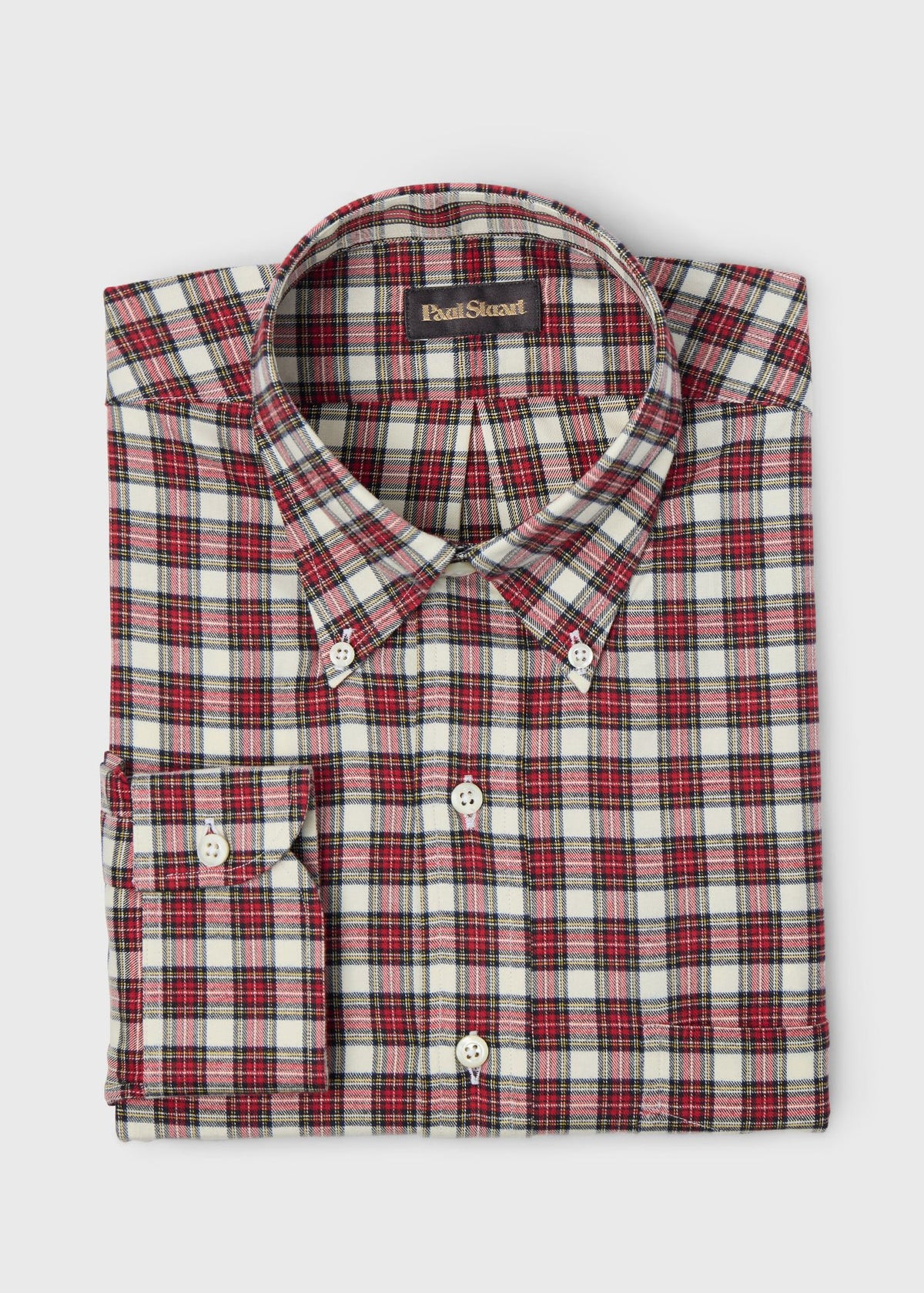 Paul Stuart Top Pick | Tartan Button-Down Shirt