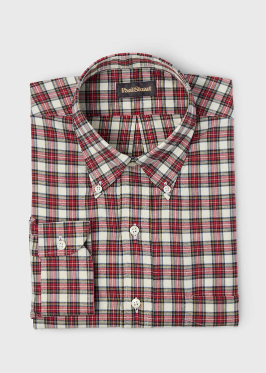 Paul Stuart Top Pick | Tartan Button-Down Shirt