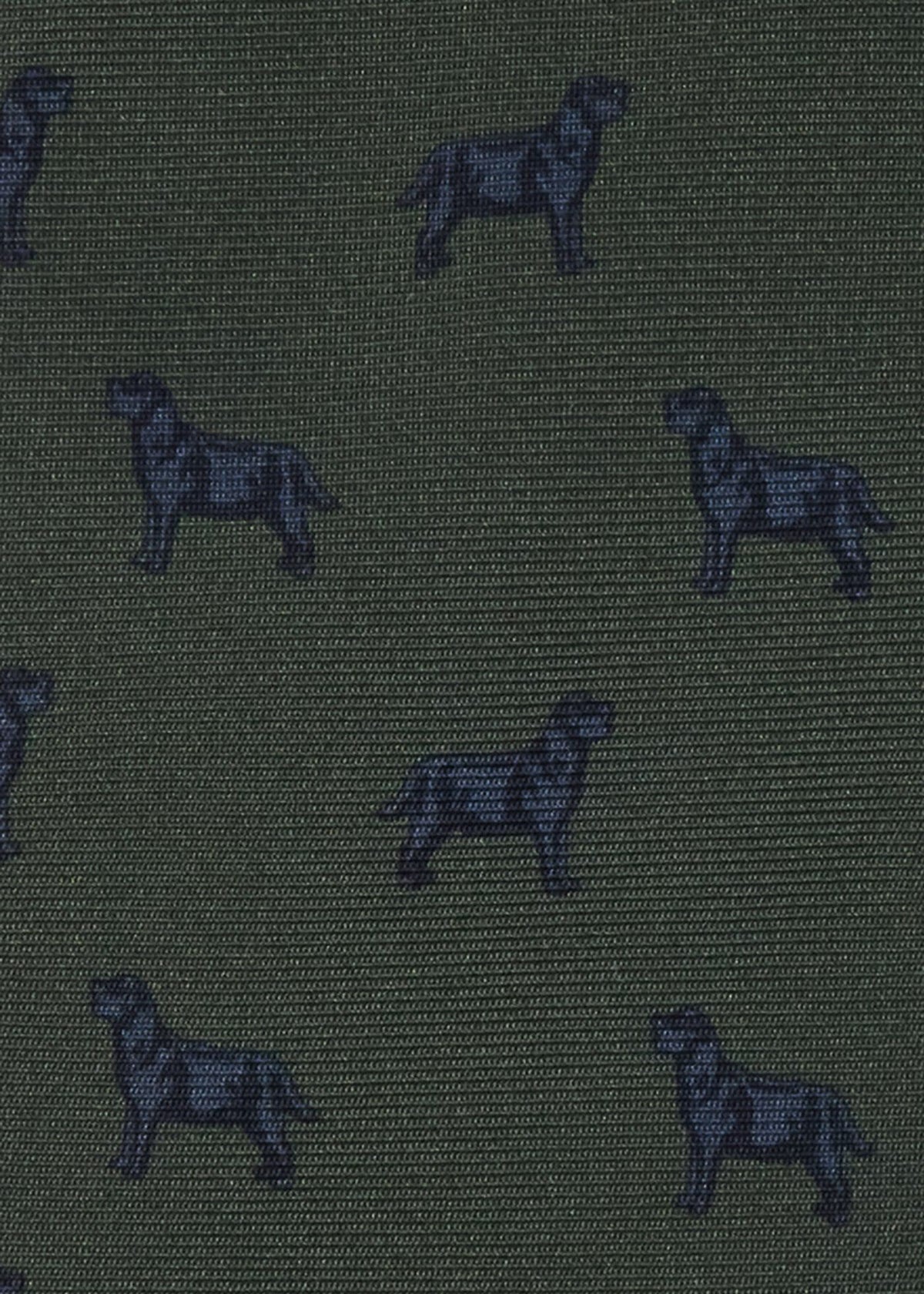 Paul Stuart Quality | Black Lab Silk Tie