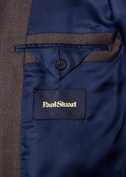 Paul Stuart Latest | Classic Wool Flannel Suit