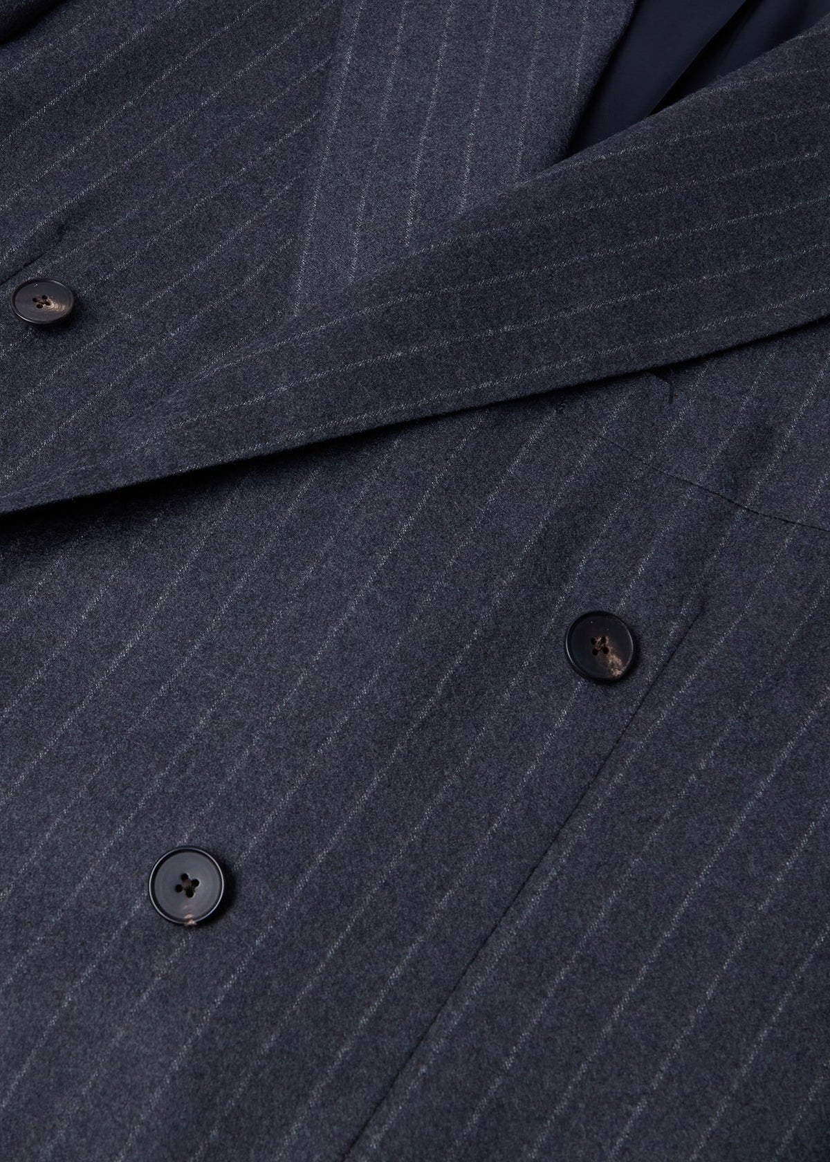 Paul Stuart Latest | Double-Breasted Chalk Stripe Suit