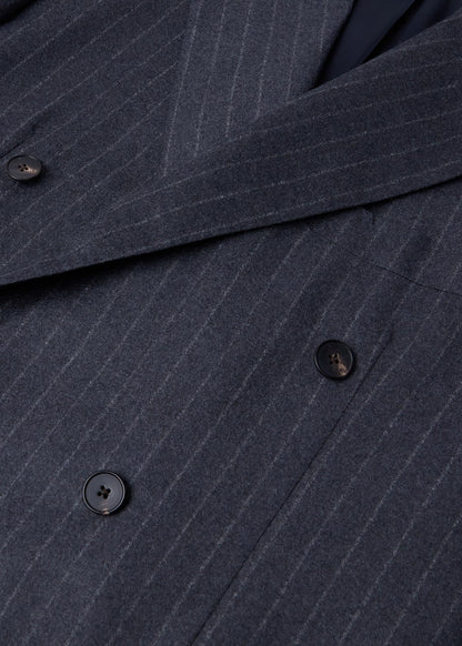 Paul Stuart Latest | Double-Breasted Chalk Stripe Suit