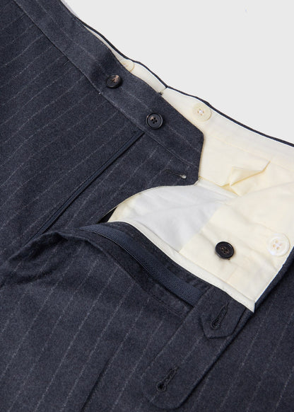 Paul Stuart Latest | Double-Breasted Chalk Stripe Suit