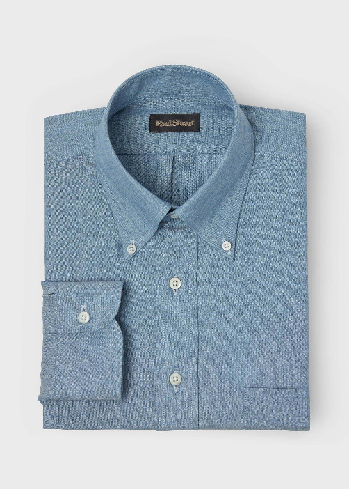 Paul Stuart Latest | Chambray Button Down Shirt