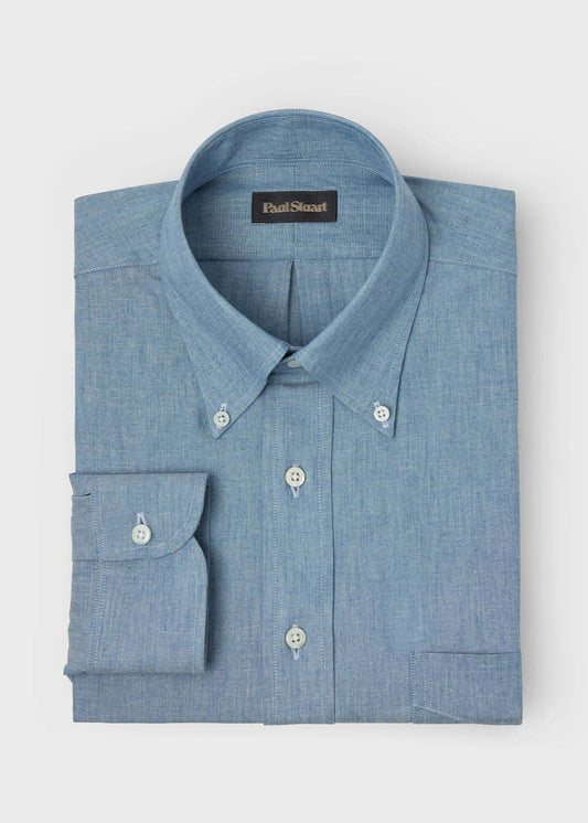 Paul Stuart Latest | Chambray Button Down Shirt