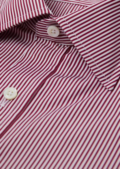 Paul Stuart New | Pencil Stripe Spread Collar Dress Shirt