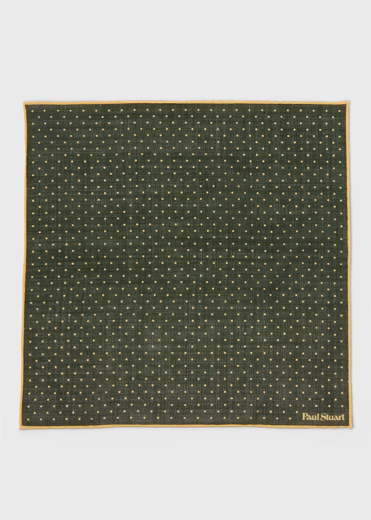 Paul Stuart Best Price | Pindot Wool Pocket Square