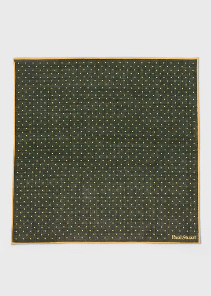 Paul Stuart Best Price | Pindot Wool Pocket Square