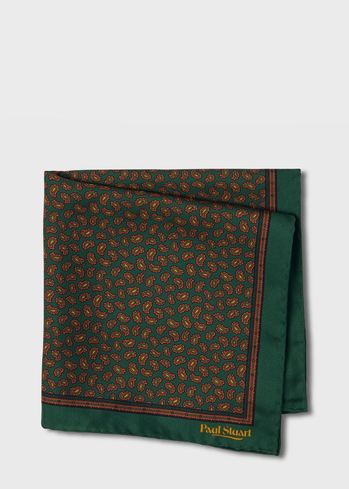 Paul Stuart Deals | Micro Paisley Silk Pocket Square