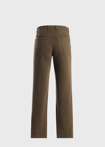Paul Stuart Premium | Brushed Twill Five Pocket Pant