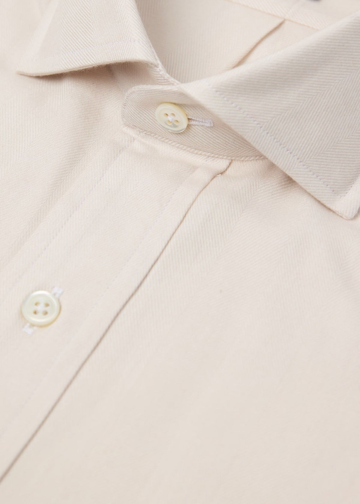Paul Stuart Exclusive | Herringbone Spread Collar Shirt