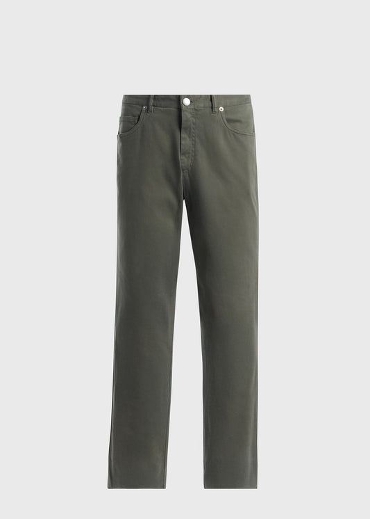 Paul Stuart Trusted | Cotton Twill Five-Pocket Pant