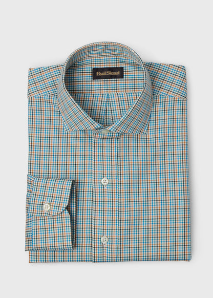 Paul Stuart Best Seller | Tattersall Spread Collar Shirt