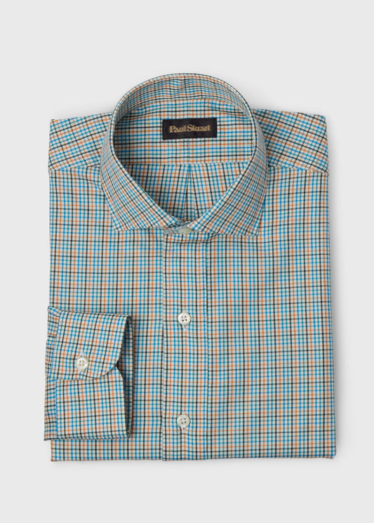 Paul Stuart Best Seller | Tattersall Spread Collar Shirt