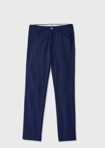 Paul Stuart Signature | Wool Flannel Five-Pocket Trouser