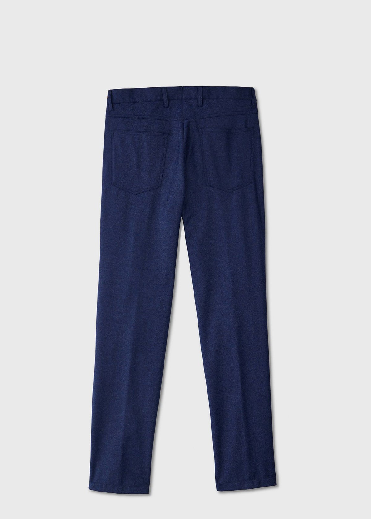 Paul Stuart Signature | Wool Flannel Five-Pocket Trouser