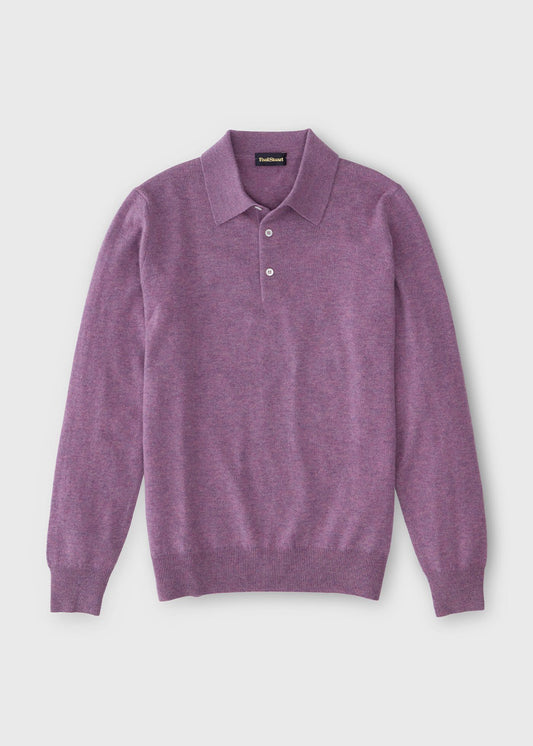 Paul Stuart Best Price | Cashmere Polo Sweater