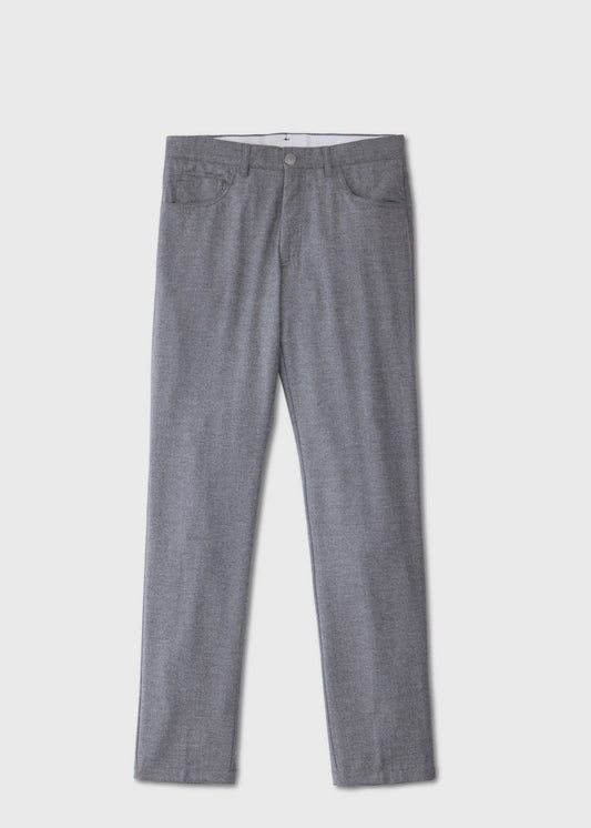 Paul Stuart Sale | Wool Flannel Five-Pocket Trouser