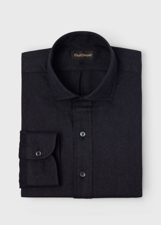 Paul Stuart Top Pick | Herringbone Spread Collar Shirt