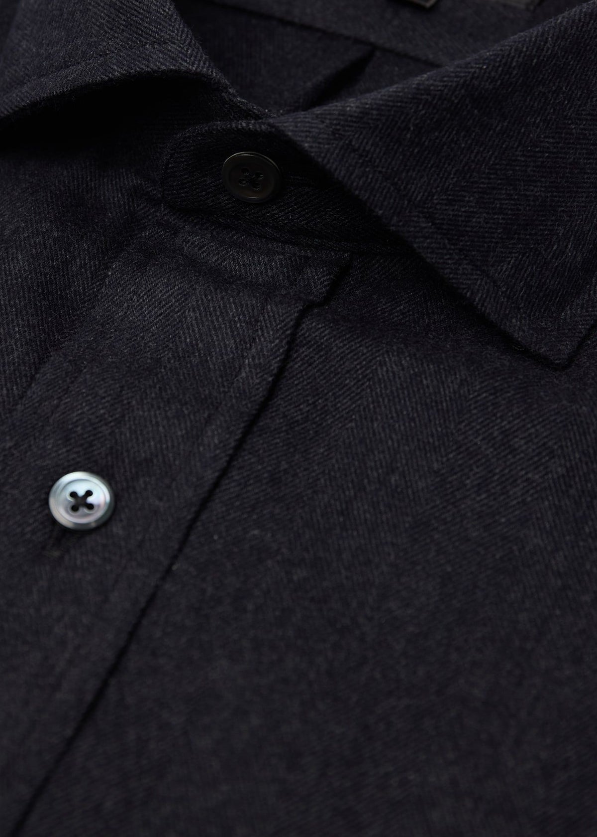 Paul Stuart Top Pick | Herringbone Spread Collar Shirt